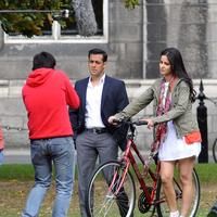 Salman Khan and Katrina Kaif in Ek Tha Tiger being shot on location at Trinity College Pictures | Picture 75350